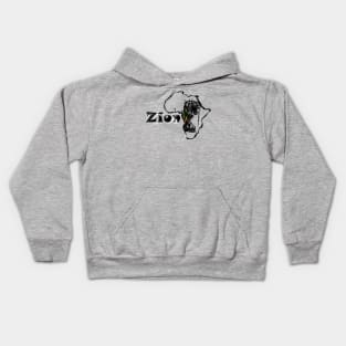 grass arts presents Zion Kids Hoodie